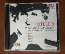 威尔第：奥瑟罗（全剧）原版CD唱片双张  包邮