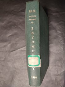 annual review of entomology volume25 1980年 昆虫学年鉴