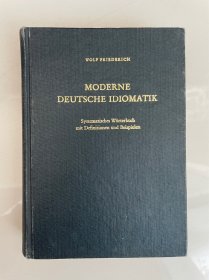 Moderne Deutsche Idiomatik （现代德语成语词典）