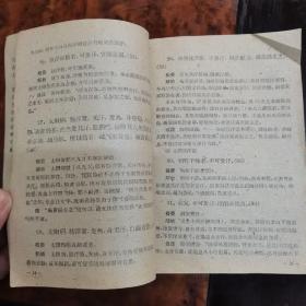 中医学院试用教材：伤寒论讲义 1960年1版1印