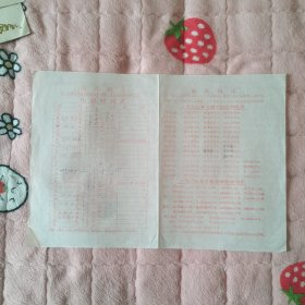 作息时间表 (1967年)