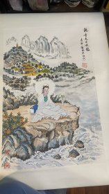 李洪福观音像