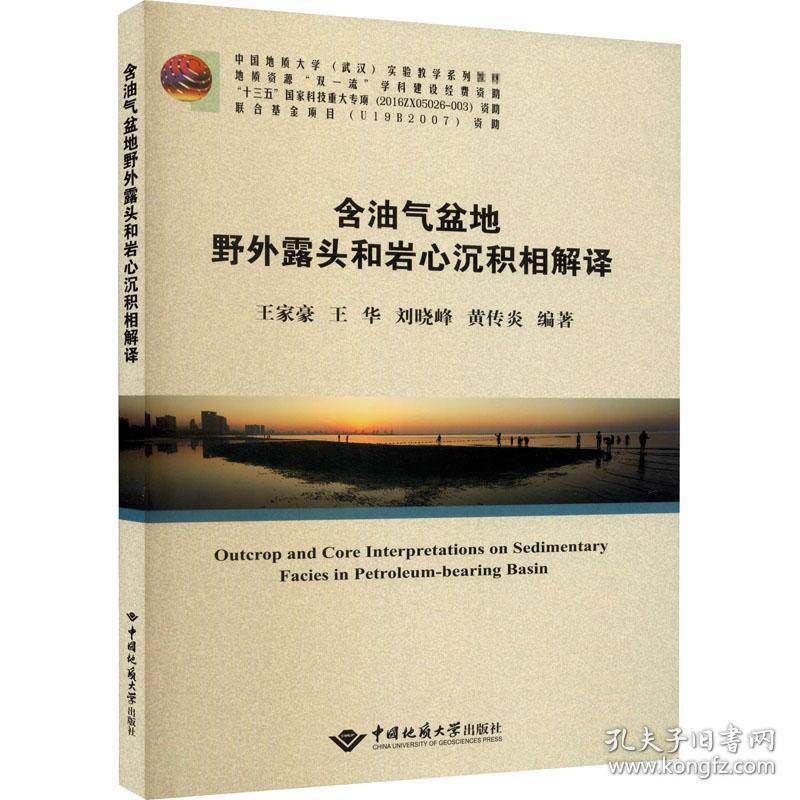 保正版！含油气盆地野外露头和岩心沉积相解译9787562548751中国地质大学出版社王家豪[等]编著