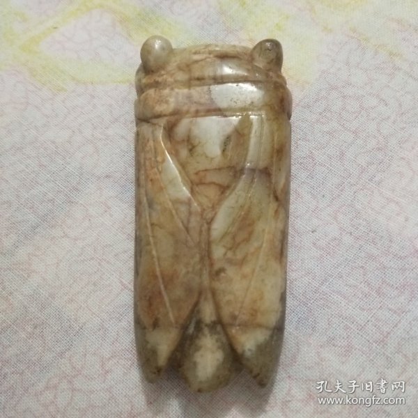 天然岫玉手把件，一鸣惊人