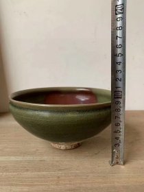 宋代钧瓷碗，开片细腻均匀，品相完好