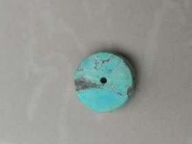 两个绿松石珠