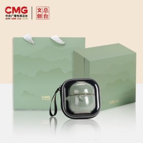 CCTV中央电视台总台文创 汝瓷旅行茶具套装
