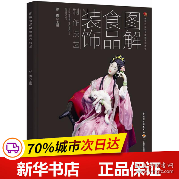 图解食品装饰制作技艺（面塑、食雕、糖艺、盘饰）（餐饮行业职业技能培训教程）