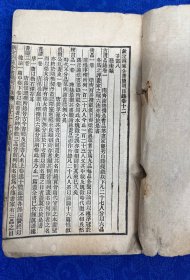 钦定四库全书简明目录 存3册 卷1-5,12-15,16-20