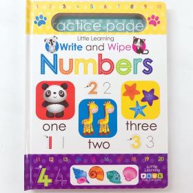 Write and wipe numbers