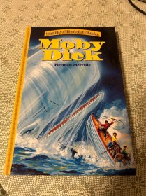 【英文原版】Moby Dick Herman Melville 内有多幅精美插图 精装