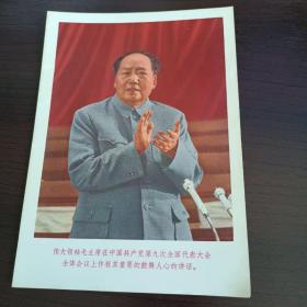 中国共产党第九次全国代表大会上的讲话