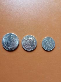 孟加拉早期FAO硬币3枚