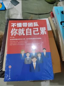 不懂带团队你就自己累