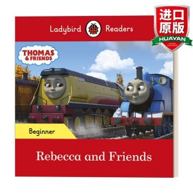 英文原版 Ladybird Readers Beginner Level - Thomas the Tank Engine - Rebecca and Friends (ELT Graded Reader) 丽贝卡小火车和朋友们 小瓢虫分级阅读 初级 英文版 进口英语原版书籍