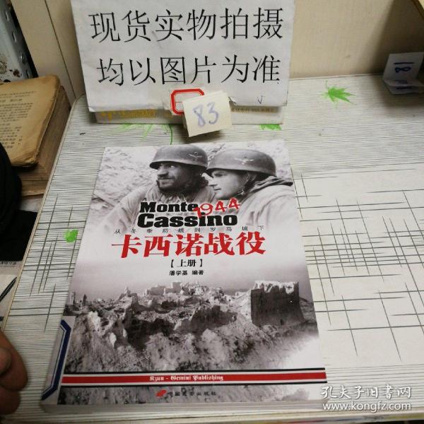 卡西诺战役1944（上册）：从冬季防线到罗马城下