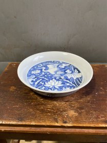 明代青花洗 古玩古董杂项瓷器收藏品摆件一线跑货精品装饰品