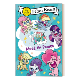 英文原版 My Little Pony: Pony Life Meet the Ponies 小馬寶莉 朋友們 My First I Can Read 分級閱讀 英文版 進口英語原版書籍