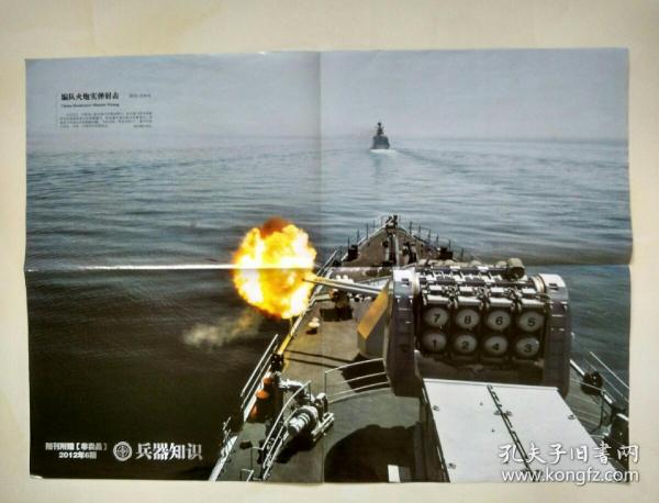 《兵器知识》2012年第6期-随刊附赠4开图片~~编队火炮实弹射击