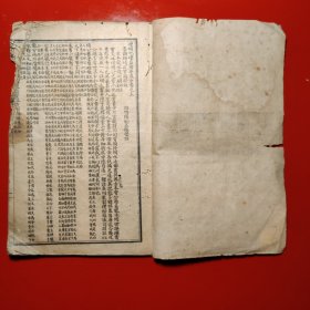 增補地理直指原真中卷之上、之中。（左上角有鼠咬）