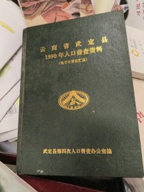 云南省武定县1990年人口普查资料电子汁算机汇总