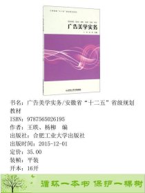 广告美学实务安徽省''省级王昳杨柳合肥工业大学出9787565026195王昳、杨柳编合肥工业大学出版社9787565026195