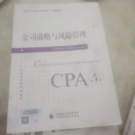 公司战略与风险管理（2023注会教材）