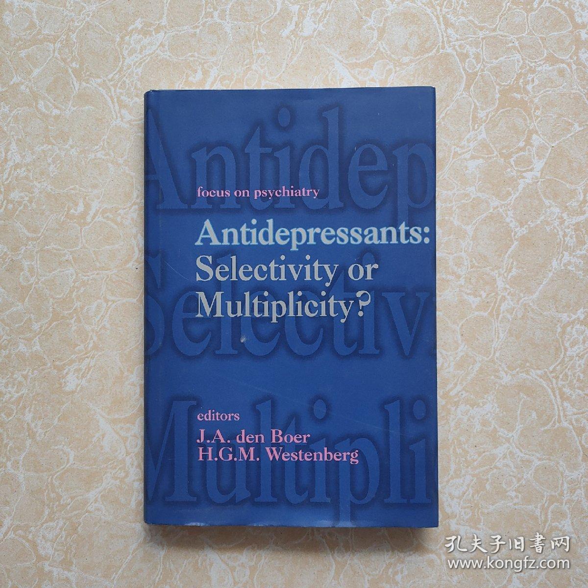 Antidepressants:Selectivity or Multiplicity