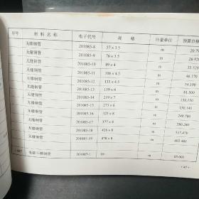 电子建设工程预算定额：施工机械、仪器仪表台班费用定额及材料预算单价（第6册）