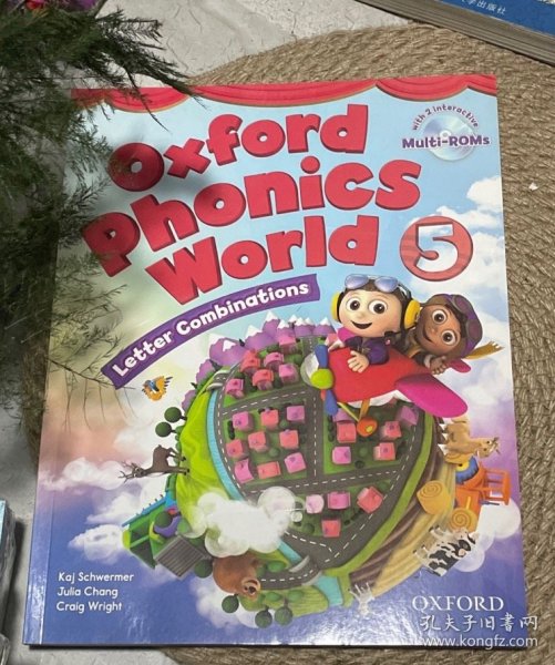 oxford phonics world 5+练习册（附光盘1张）2本合售