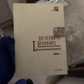 流变与审美视阈中的唐宋艳情词研究