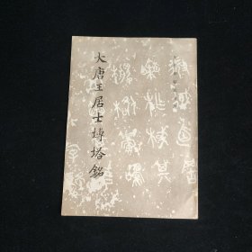 大唐王居士砖塔铭