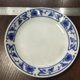 青花小盘（邯郸四瓷厂制）