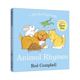 英文原版 Animal Rhymes 动物童谣 英文版 进口英语原版书籍