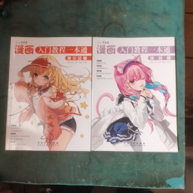 漫画入门教程一本通 综合篇 ＋美少女篇 漫画技法 2本