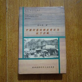 中国村落的制度变迁与权力分配:陕西省商州市王〓村调查