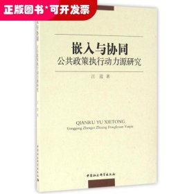 嵌入与协同：公共政策执行动力源研究