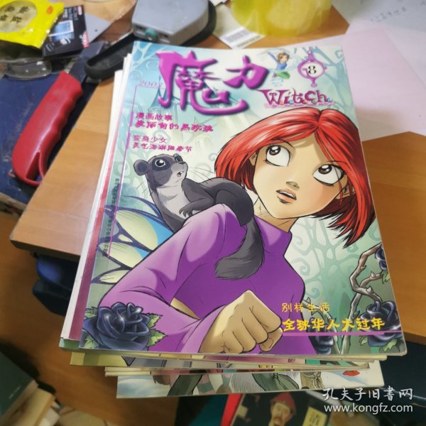 魔力漫画故事，2003年8期—2006年12月第55期，共存44册，缺11册见描述