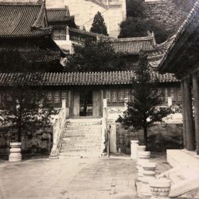 民国时期老照片：北京颐和园佛香阁照片