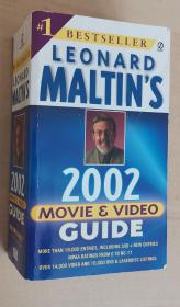 英文原版书 Leonard Maltin's Movie and Video Guide 2002 (Leonard Maltin's Movie Guide (Mass Market))