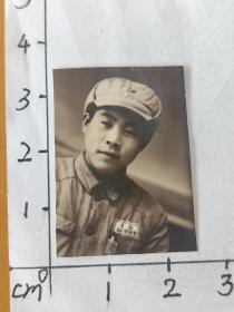 50年代中国人民解放军着50式军装照片(50-60年代中国人民解放军蓝国鑫相册)
