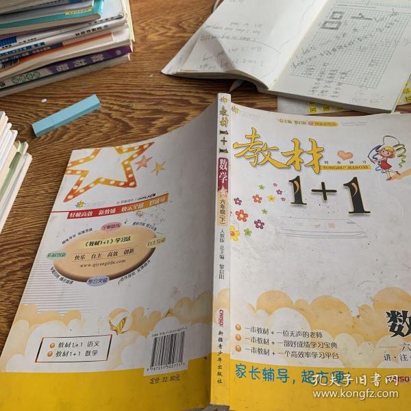 教材1+1同步讲习：数学（六年级下 RJ版 创新彩绘本）