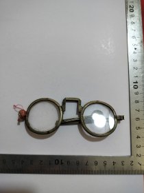 清代老眼镜有殘