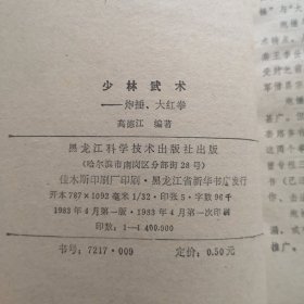 少林武术-炮捶 大红拳