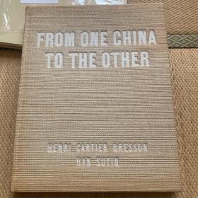 布列松《两个中国》
from one to the other henri cartier bresson
传奇摄影师布列松经典之作，1956年英文首版，有题词