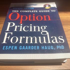 The Complete Guide to Option Pricing Formulas