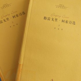 格雷戈里·柯索诗选：20世纪世界诗歌译丛 上下两册全 有馆章
