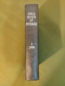 ANNUAL REVIEW OF PHYSIOLOGY 1939 生理学评论年刊