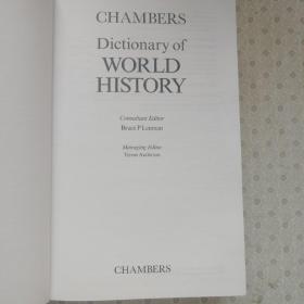 Chambers Dictionary of World History  英语原版精装