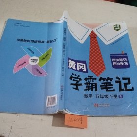 黄冈学霸笔记数学五年级下册 R